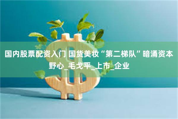 国内股票配资入门 国货美妆“第二梯队”暗涌资本野心_毛戈平_上市_企业